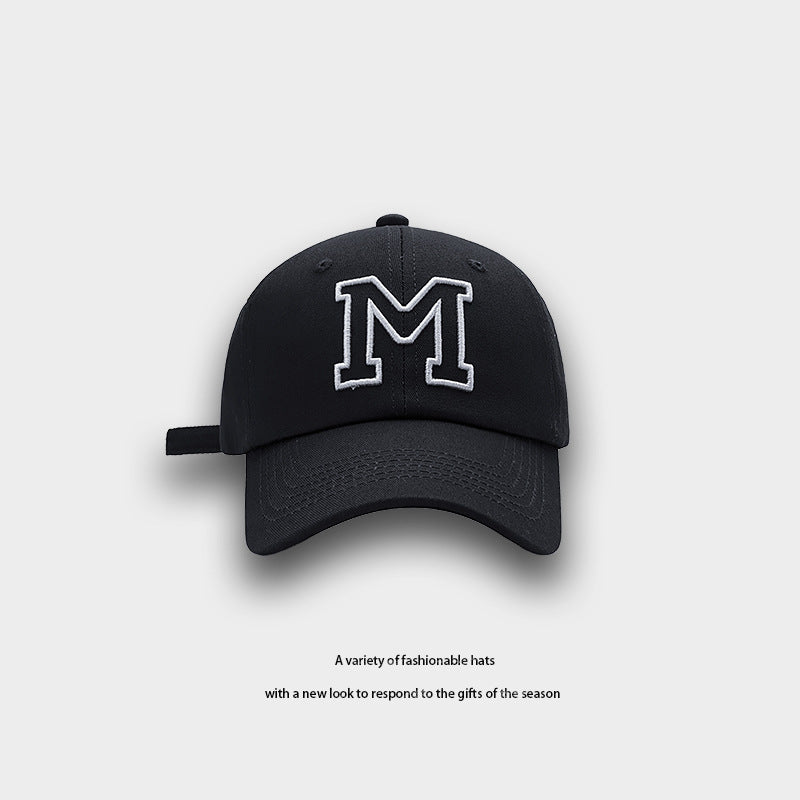 Wholesale M Letter Embroidery Cotton Hat