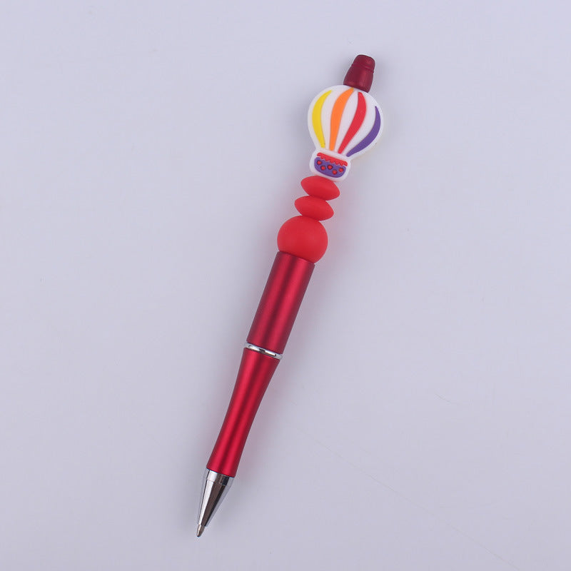 Wholesale Beadable Pens Hot Air Balloon Beads Plastic Ballpoint Pen