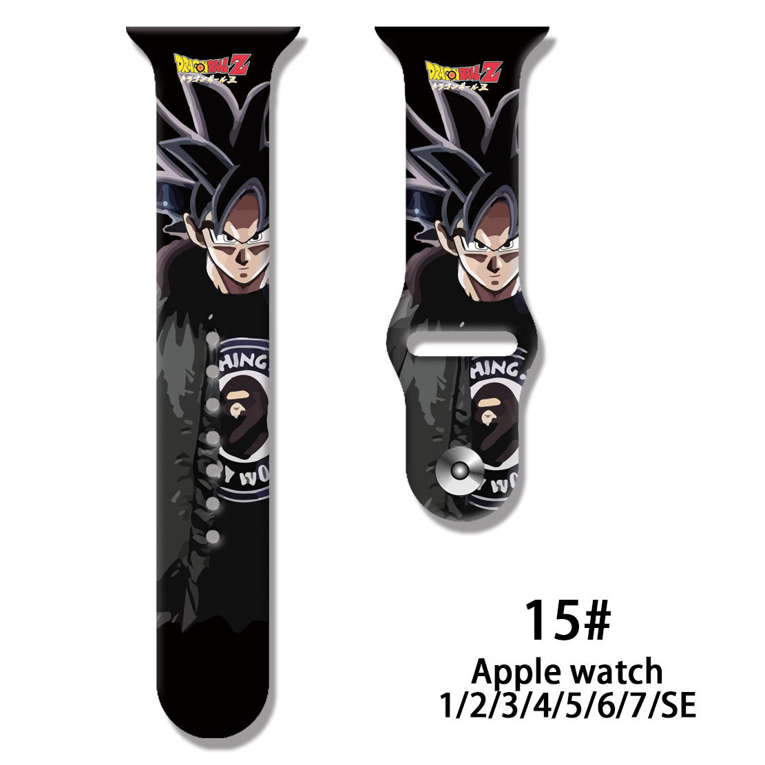 Wholesale Personalized Printed Silicone Watch Strap Watch Band