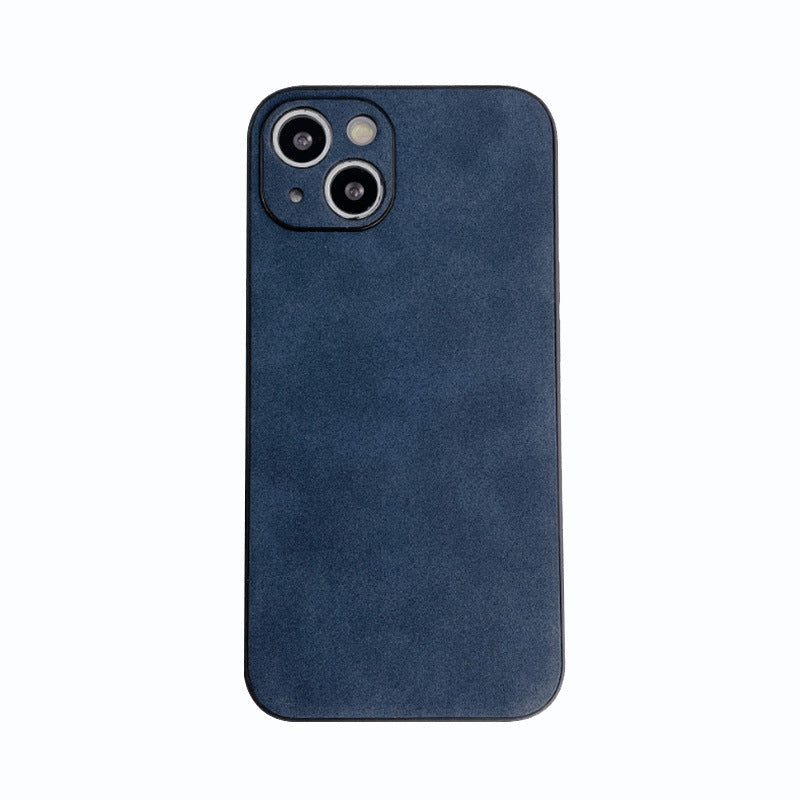Wholesale Applicable To IPhone13ProMax Pure Color Sheepskin Case TPU