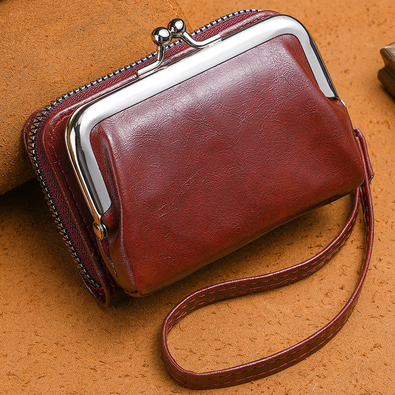 Wholesale Vintage PU Small Wallet