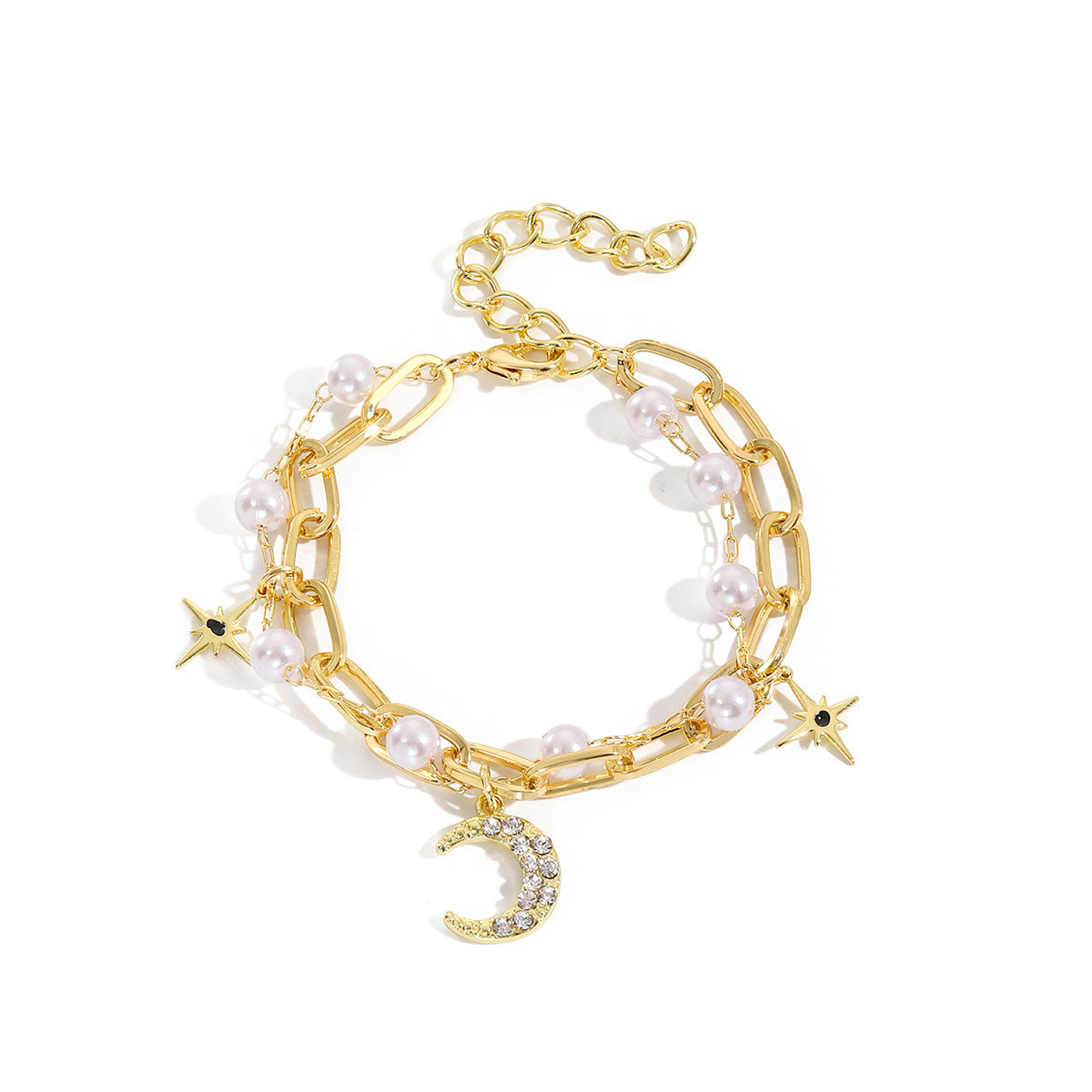 Wholesale Bohemian Pearl Alloy Bracelet
