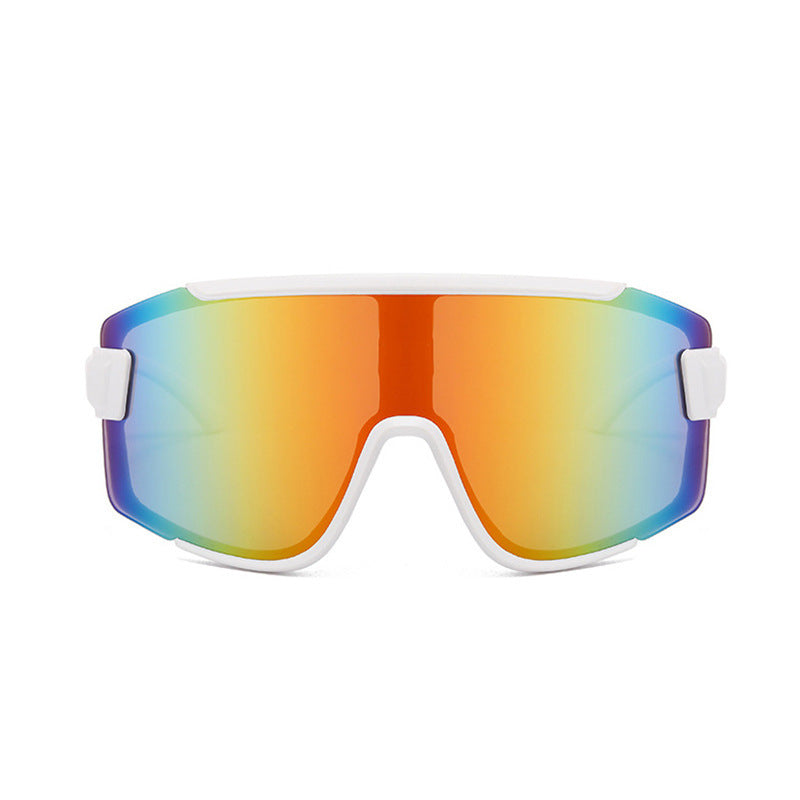 Wholesale Big Frame Colorful Riding Men's and Women's Same Sunglasses
