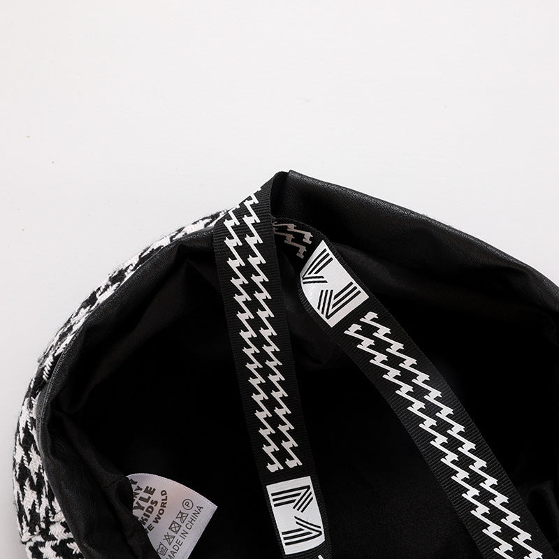 Wholesale Woolen Leopard Print Beret