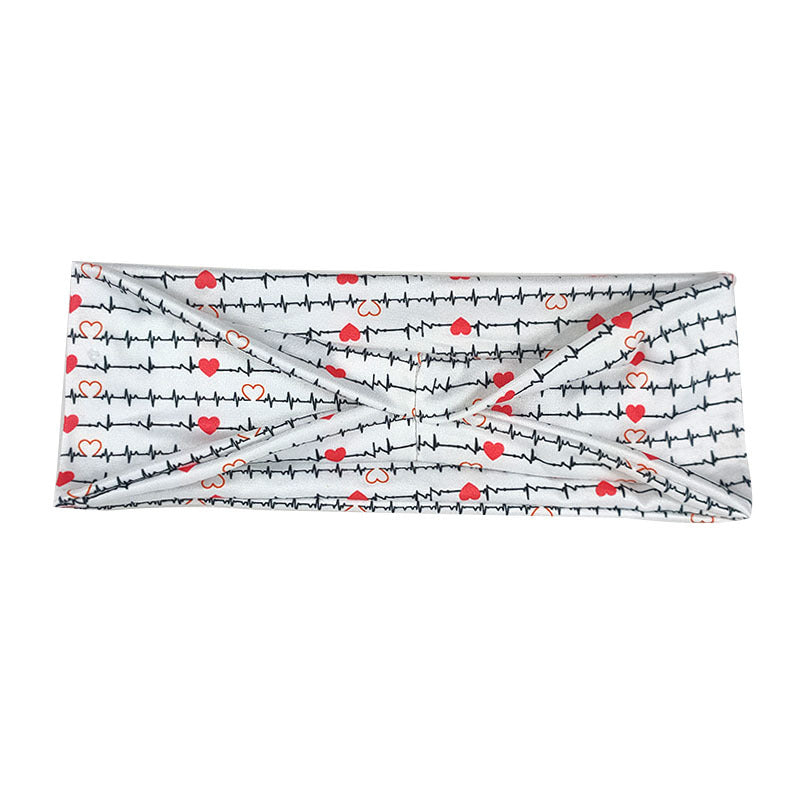 Wholesale Milk Silk Printing Medical Fabric Headband