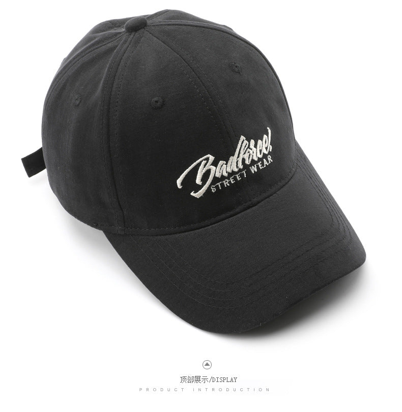 Wholesale Letter Embroidered Semi Hard Top Cotton Baseball Caps