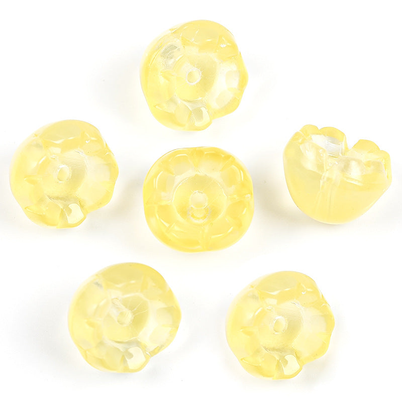 Wholesale of 50PCS/PACK Lily of The Valley Flower Bud Crystal Beads