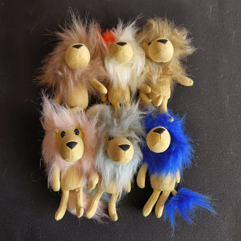 Wholesale Plush Lions Creative Key Chain