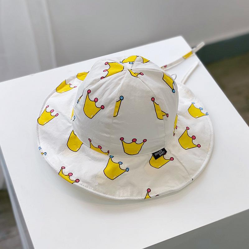 Wholesale Kids Sunshade Big Brim Wool Bucket Hat