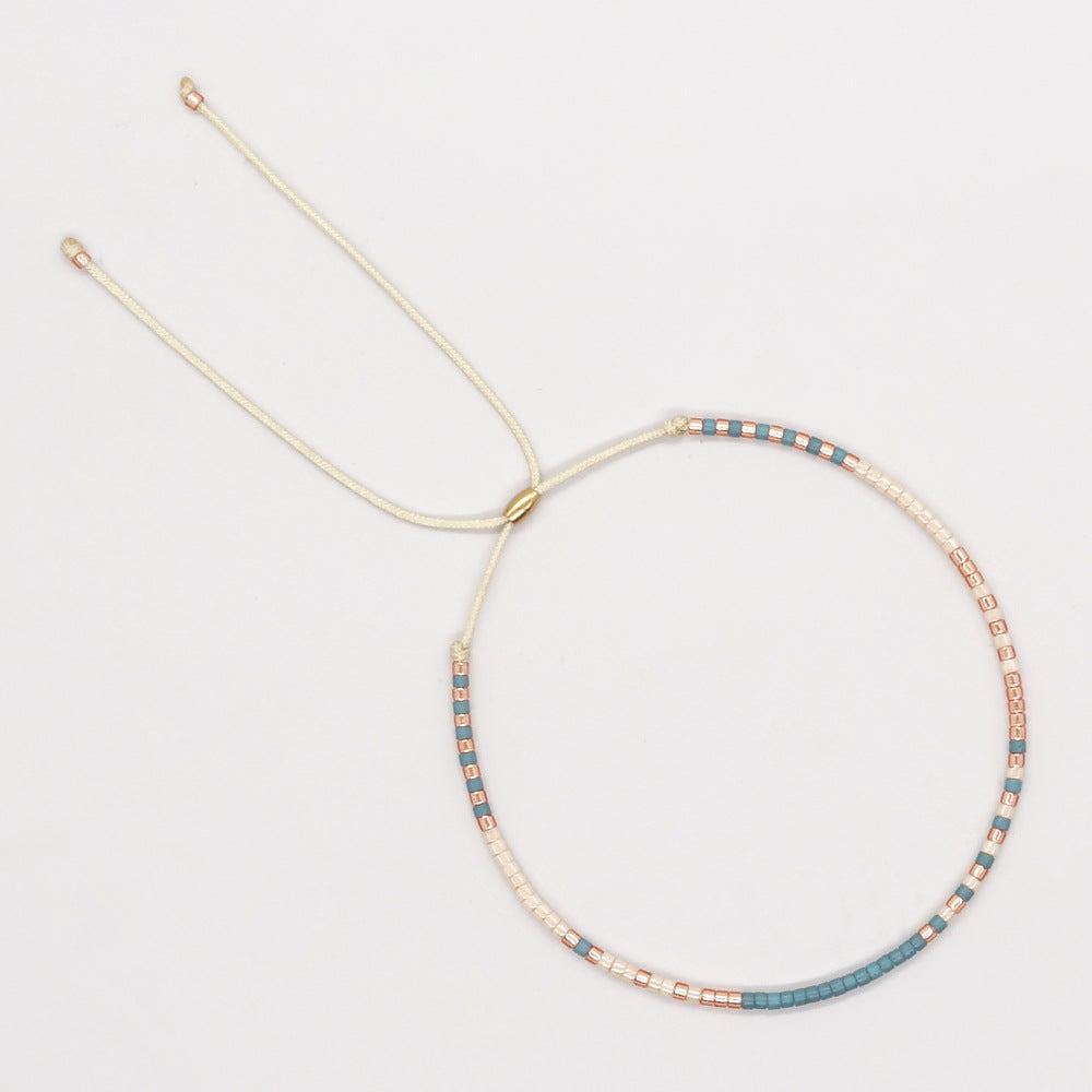 Wholesale Colorful Beads Glass Bracelet