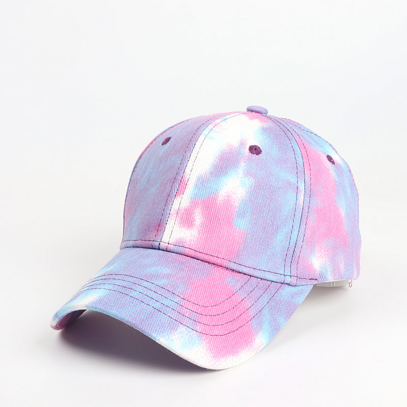 Venta al por mayor Gorras De Béisbol Con Degradado Tie Dye De Algodón