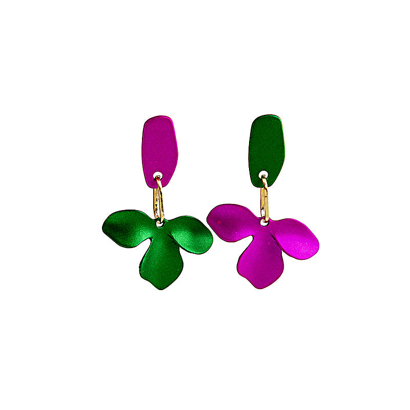 Wholesale Vintage Flower Alloy Earrings