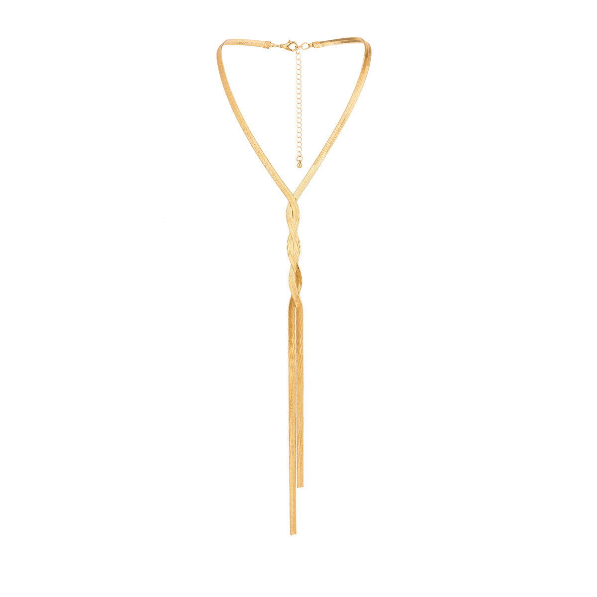 Wholesale Minimalist Chain Long Metal Necklaces