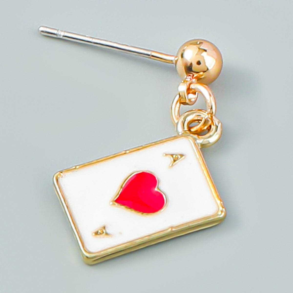 Pendientes De Aleación De Póquer Que Gotea Aceite al por mayor