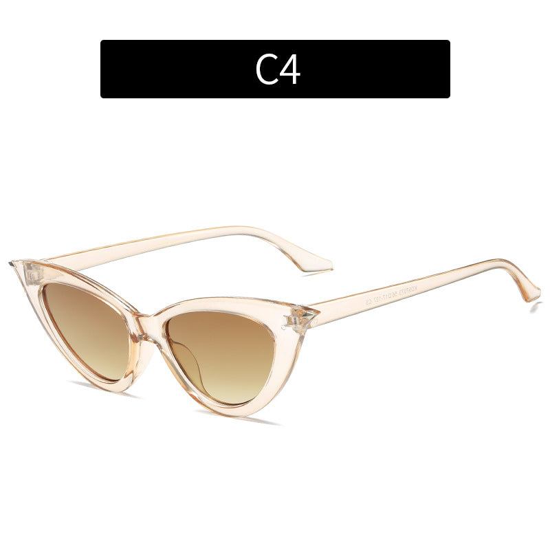 Venta al por mayor Cat Eye Ins Gafas De Sol AC
