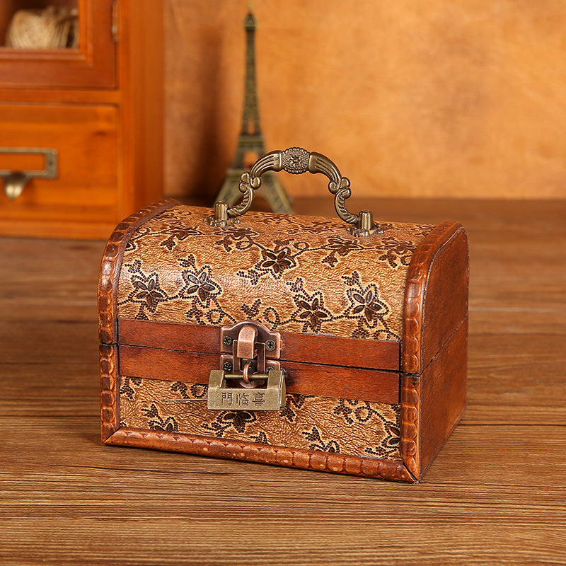 Venta al por mayor Caja de almacenamiento de joyería de madera contrachapada