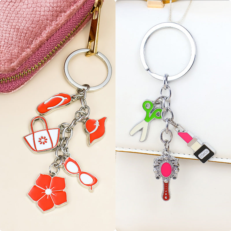 Wholesale Beach Ocean Series Zinc Alloy Key Chain