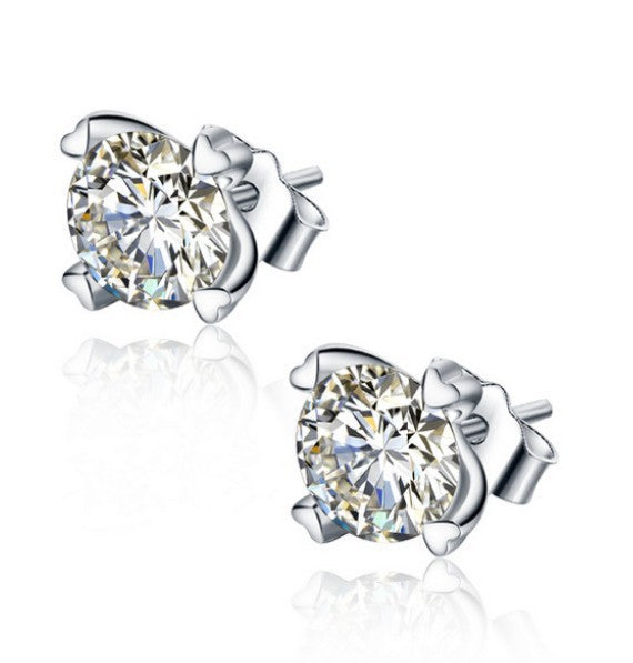 Pendientes De Cobre Moissanite Simulado al por mayor