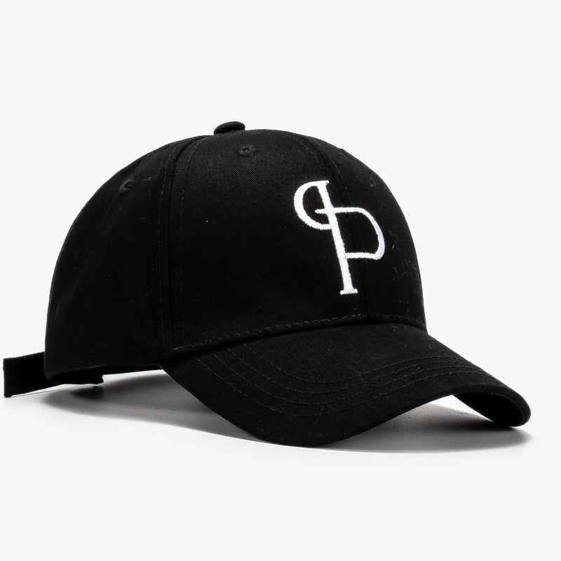 Wholesale Hard Top Letter Embroidered Cotton Caps