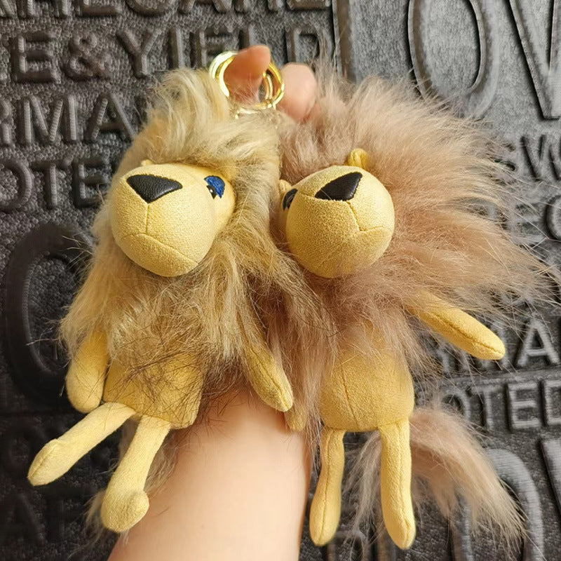 Wholesale Plush Lions Creative Key Chain