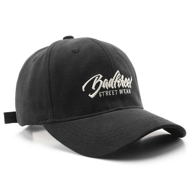 Wholesale Letter Embroidered Semi Hard Top Cotton Baseball Caps