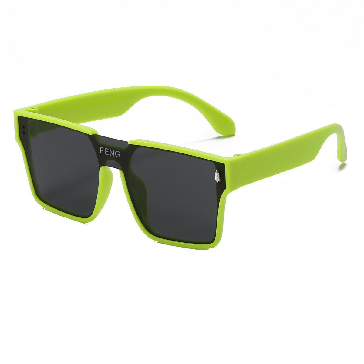 Wholesale PC Large Frame UV Resistant Integrated Sunglasses