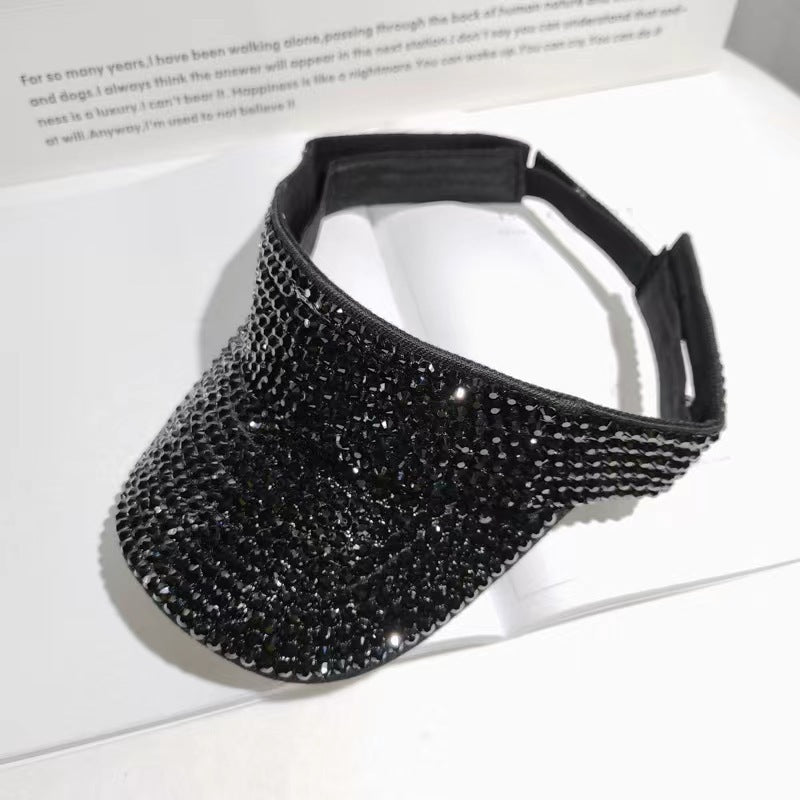 Sombrero vacío de diamantes de lona al por mayor