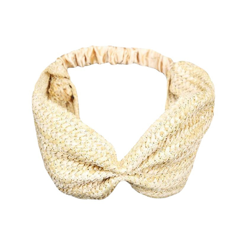 Diadema De Lazo De Paja Boho al por mayor