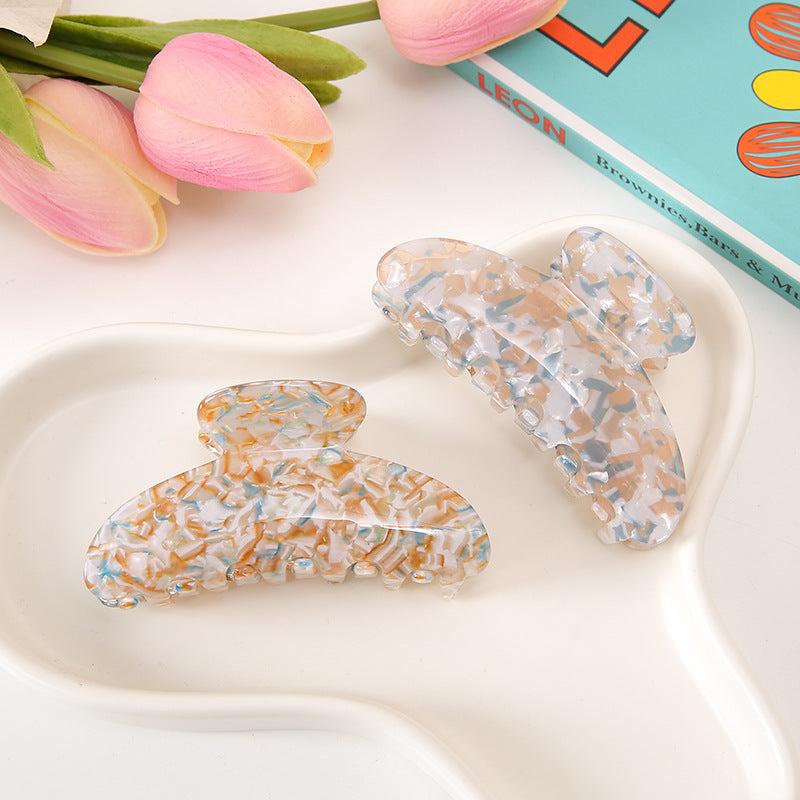 Wholesale Large Floral Acrylic Hair Clips