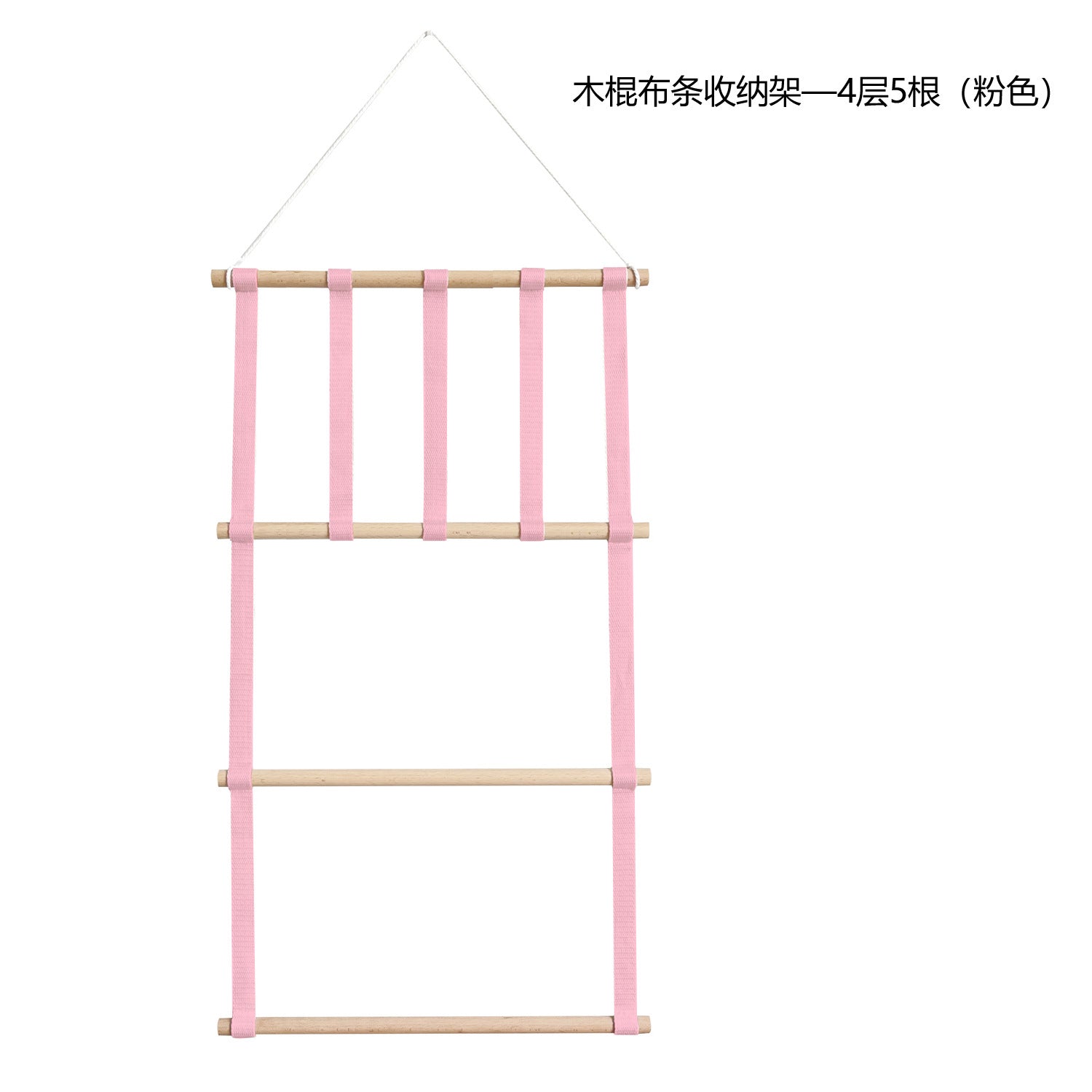 El palillo de la cinta al por mayor embroma la correa del almacenamiento del colgante de la pared de la horquilla