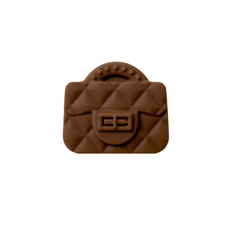 Cuentas de forma de mochila de silicona de 10pcs al por mayor