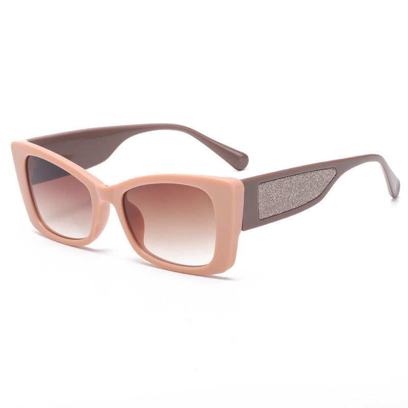 Wholesale PC Wide Leg Small Frame Sunglasses