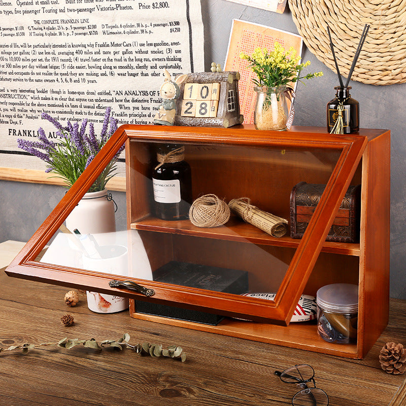 Wholesale Wooden Multi-layer Sundry Organizer with Drawers Cabinet