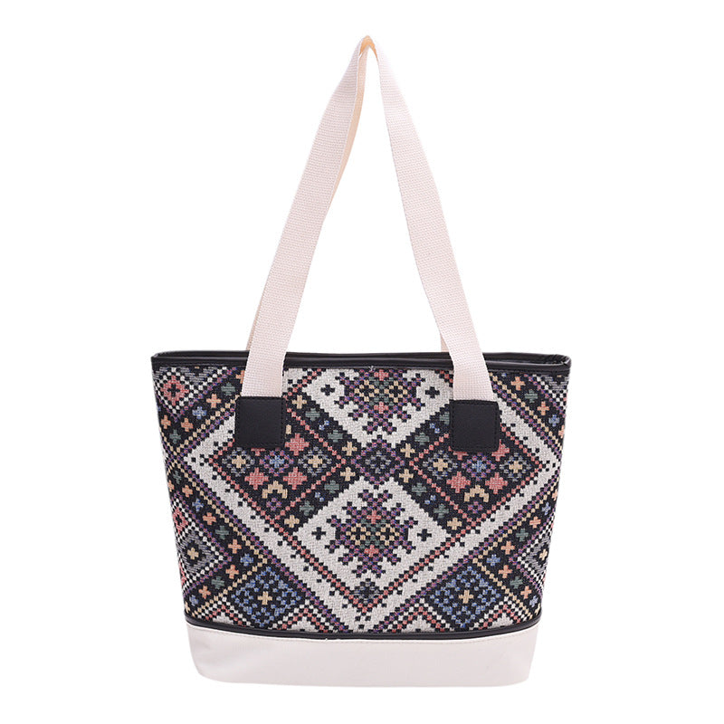Bolso De Lona Estilo Étnico De Poliéster al por mayor