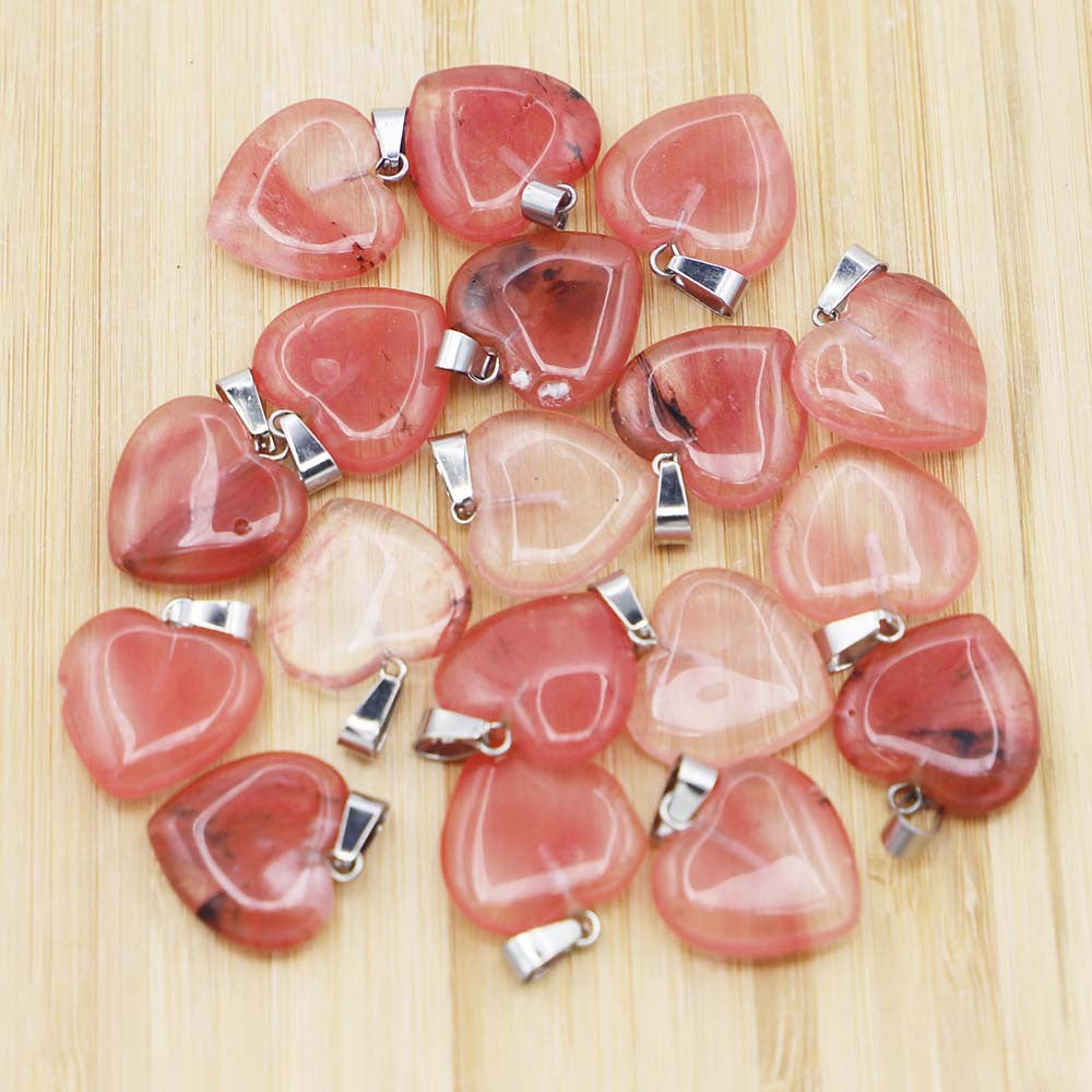 Wholesale 20MM Heart Crystal Beads