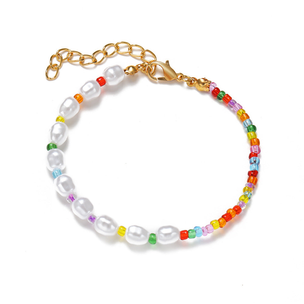 Wholesale Bohemian Colorful Beaded Bracelet