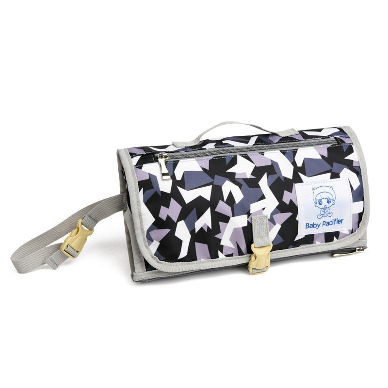 Bolsa de almacenamiento de pañales plegable impermeable de poliéster al por mayor