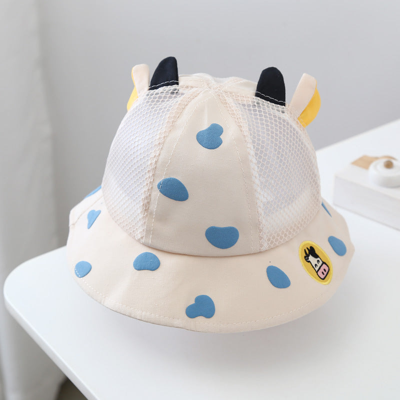 Wholesale Summer Cotton Children's Sunscreen Fisherman Hats