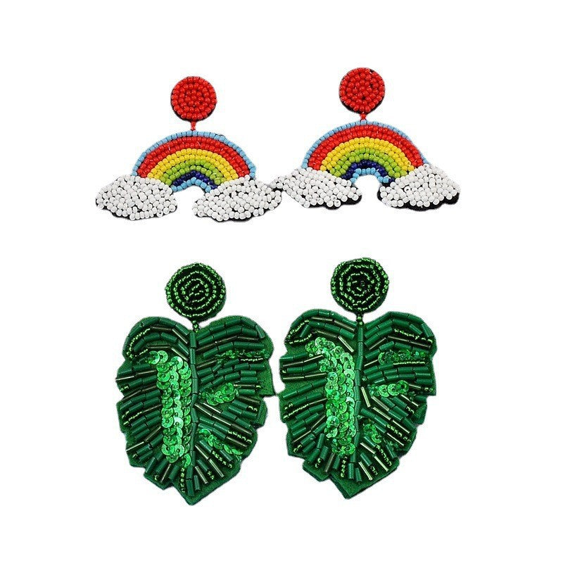 Wholesale Boho Handwoven Earrings