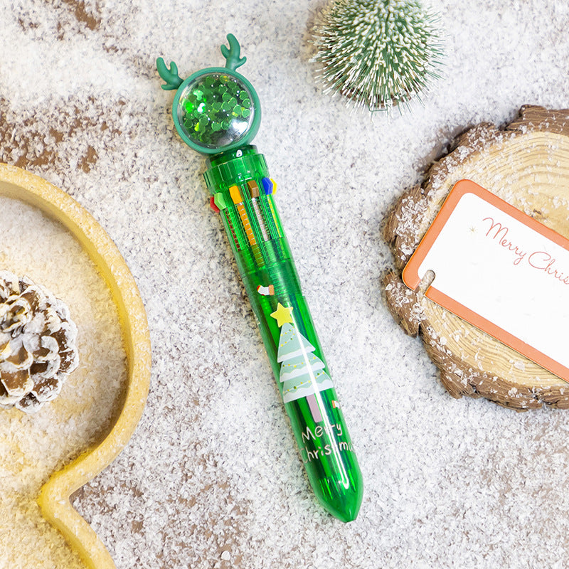 Wholesale Plastic Christmas Decoration Gel Pens