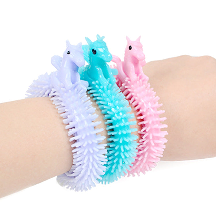 Wholesale Unicorn Lala Bracelet Soft Rubber TOY