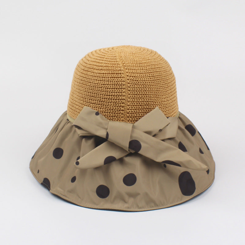 Wholesale Polyester UV Protection Bow Bucket Hat