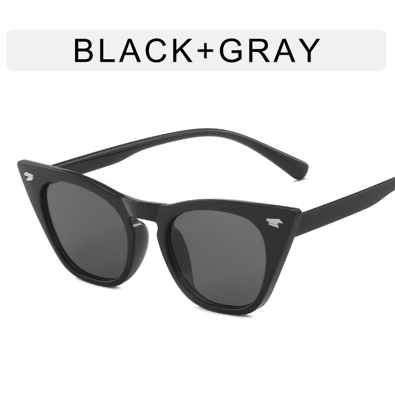 Wholesale Cat Eye Rice Nail PC Sunglasses