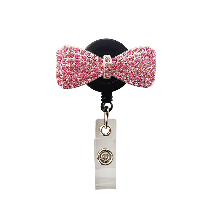 Wholesale Cute Cartoon Easy To Pull Telescopic Alloy Key Chain
