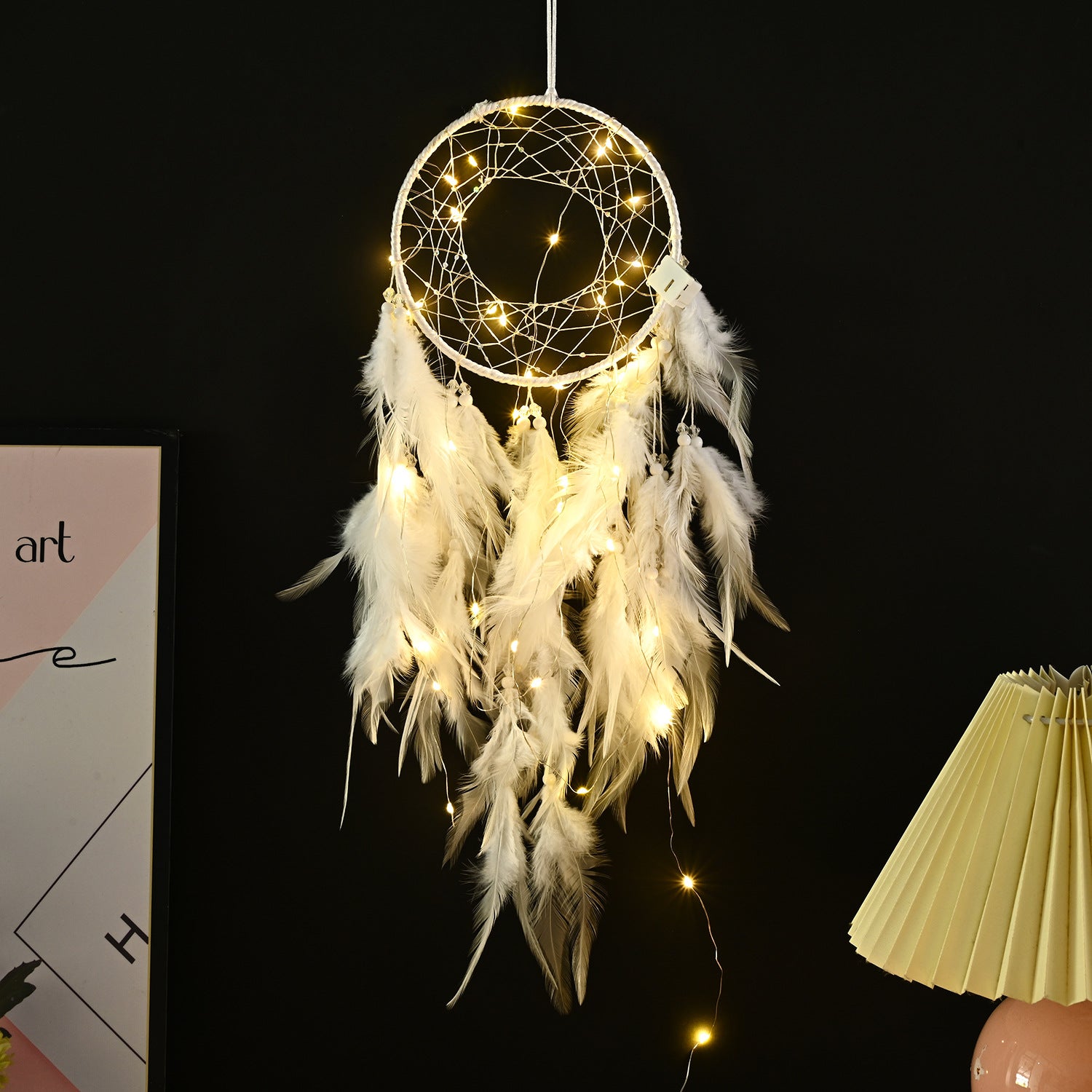 Wholesale Handmade Ornaments Feather Dream Catcher