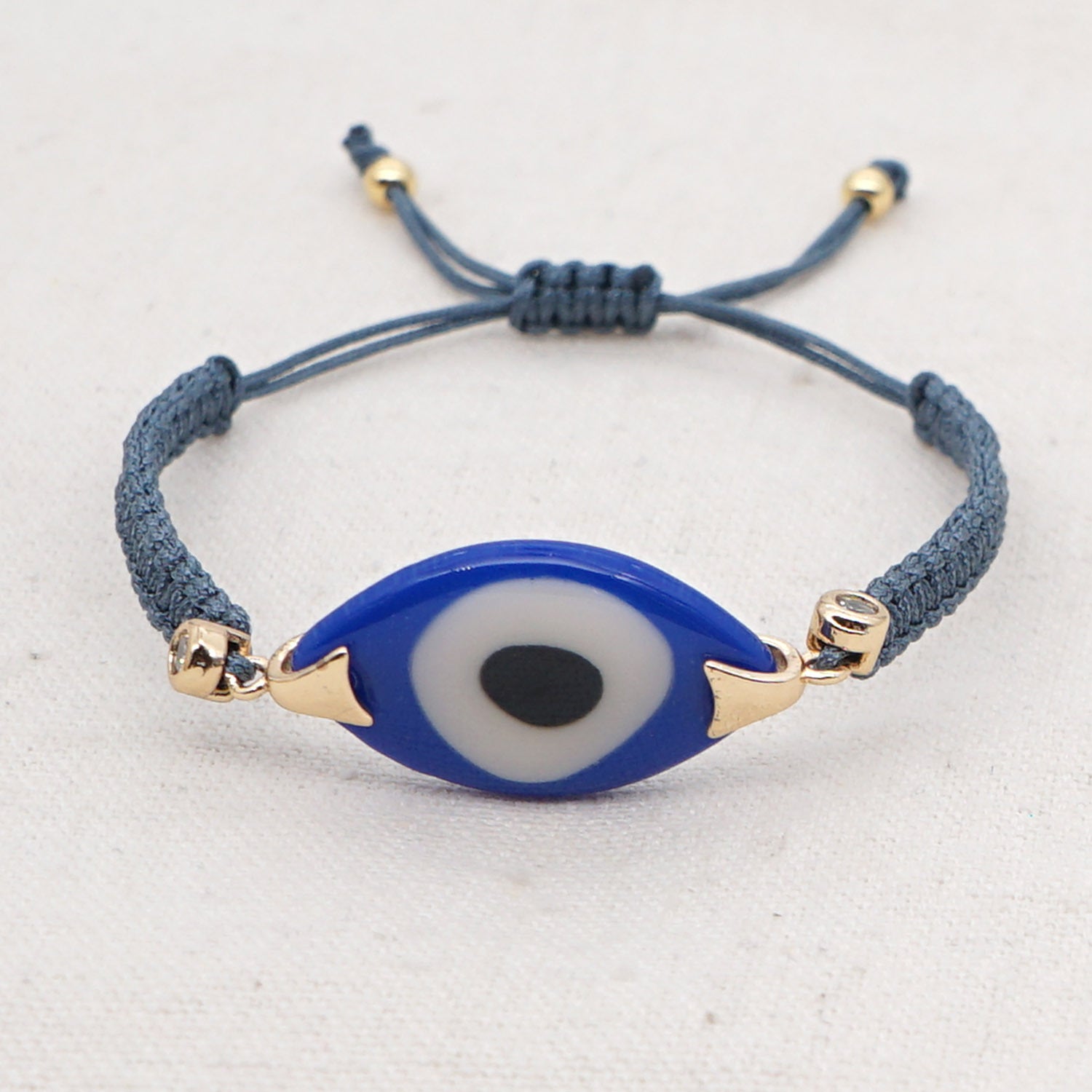 Wholesale Bohemian Ethnic Evil Eye Glass Bracelet