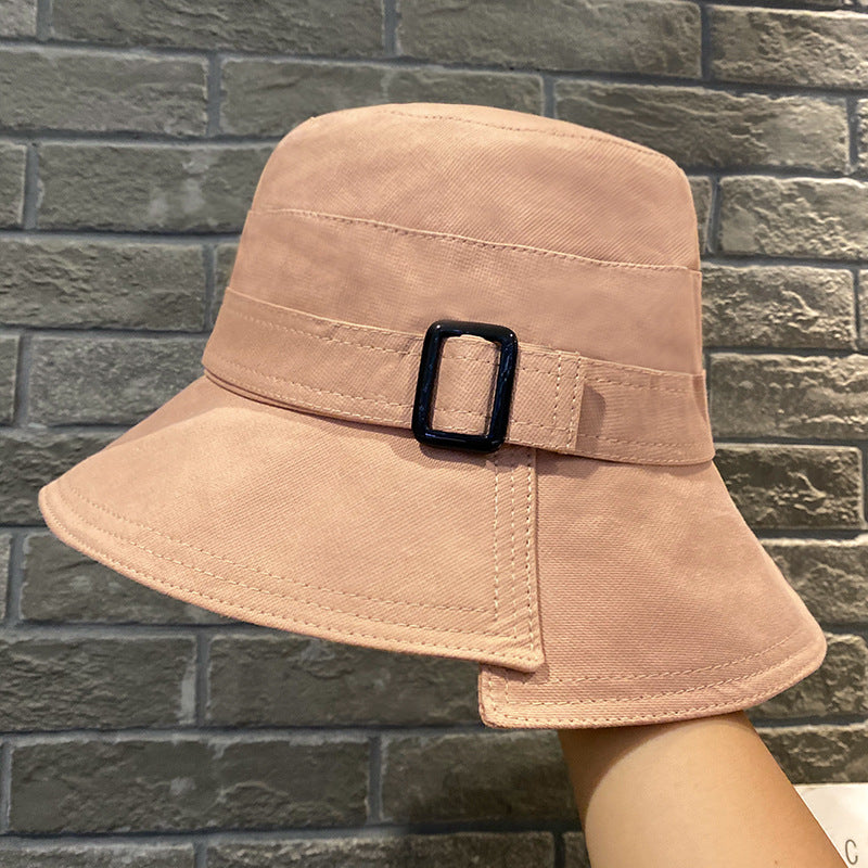 Wholesale Cotton Split Solid Color Fisherman Hat