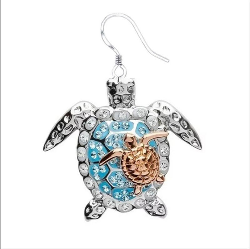 Wholesale Sea Turtles Summer Alloy Earrings