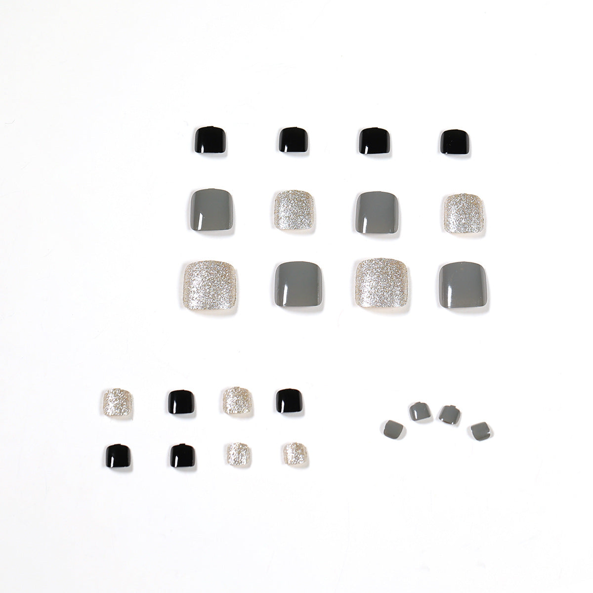 Wholesale Plastic Morandi Color Footwear Wear Nail Art
