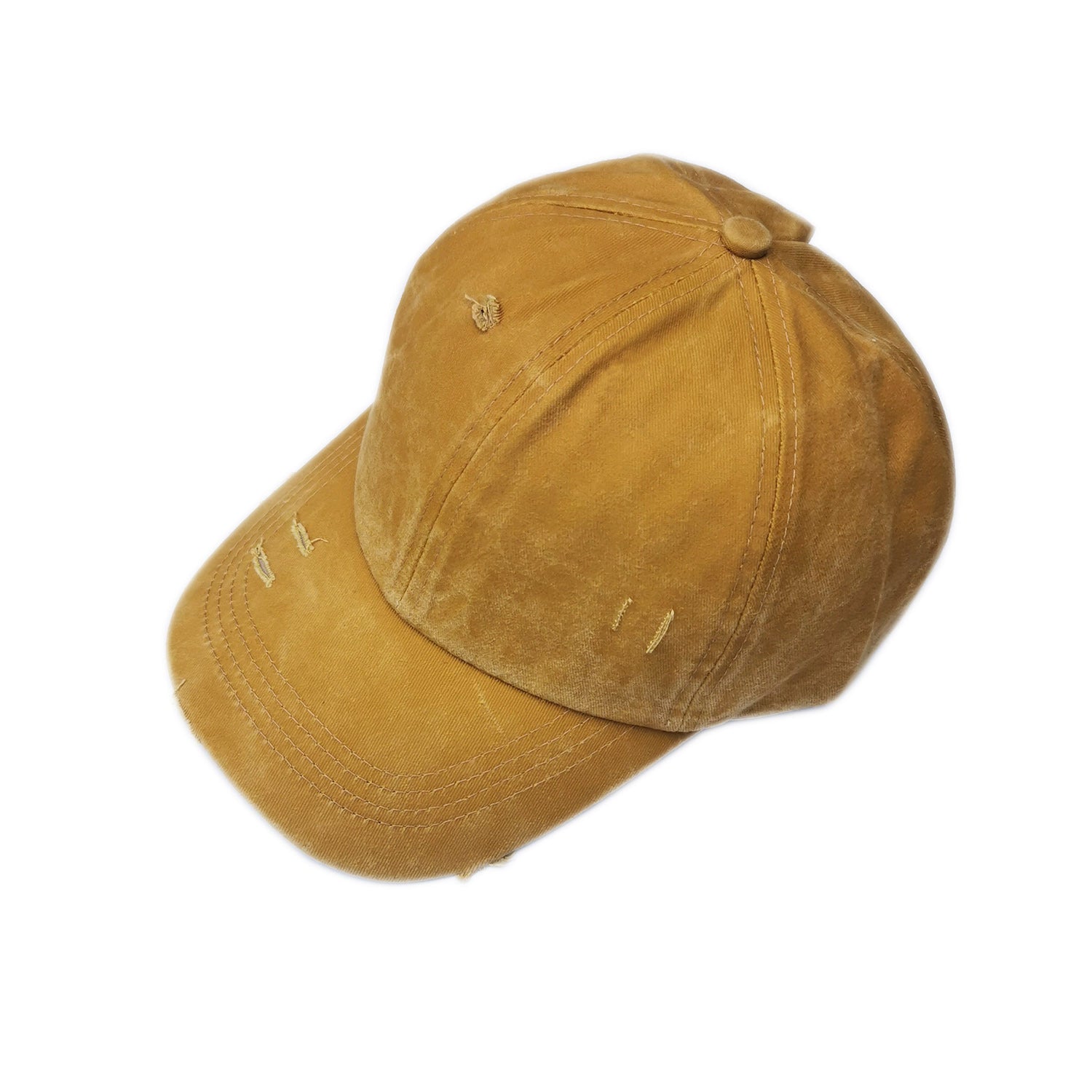 Gorra de béisbol elástica de algodón cruzado de algodón al por mayor